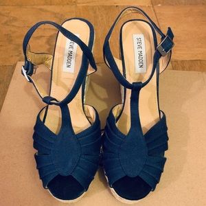 Steve Madden Platform Wedge Sandals